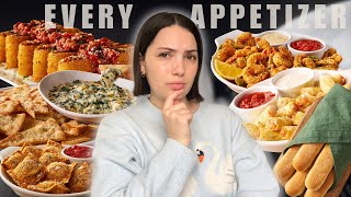 trying EVERY APPETIZER from OLIVE GARDEN! *what you should and should not get*