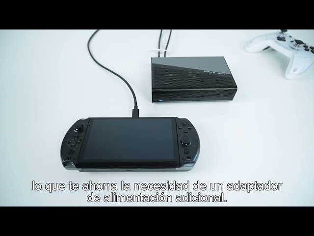 Vídeo relacionado con GMKtec AD-GP1 - Base de conexión externa para GPU AMD Radeon 7600M XT, HDMI2.1, DisplayPort2.0, Oculink, USB4, eGPU Dock para Mini PC, Portátil, Consola