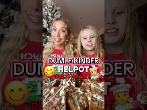 😍😋 DUMLE KINDER HELPOT PELTIPIPARIT🧑‍🍳