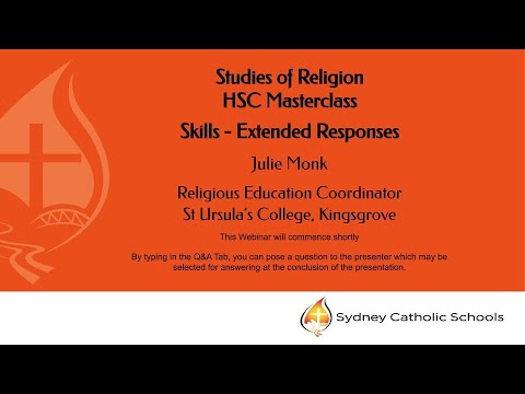 SOR HSC Masterclass:  Section 3 - Extended Responses