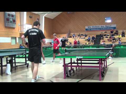 TischtennisKitzinger Stadtm 2013 7)M Ziegler A Reiss (Oberliga)vs S Kilian M Jaeger