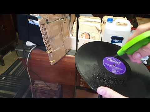 How To Clean 78rpm Records. Easy, Quick, Cheap, and Your Discs Will Sound Better.