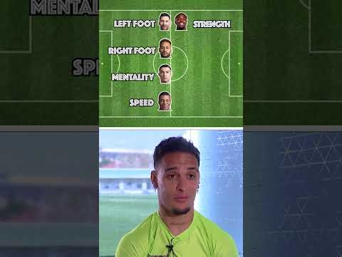 Antony builds the perfect footballer 💯