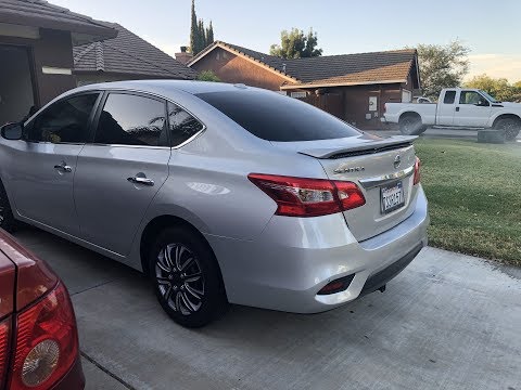 How to install spoiler on car from ebay nissan sentra led spoiler