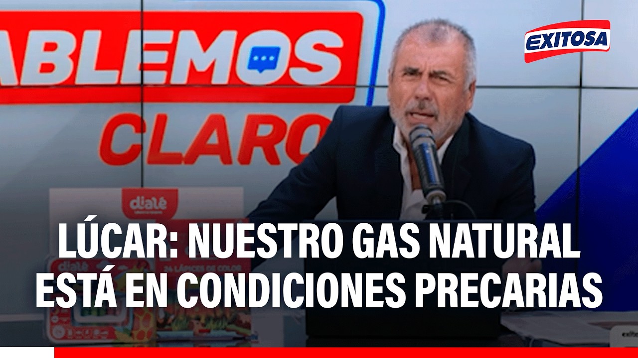 🔴🔵 Nicolás Lúcar: Tenemos un extraordinario gas natural, pero en condiciones precarias