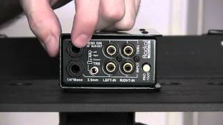 Video thumbnail for Radial Engineering ProAV1 & 2 Multimedia Direct Boxes review and user guide by GLB Productions