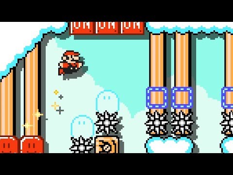 Super Mario Maker 2 🔧 Spectacular Sky Sprint 🔧 by zaydew