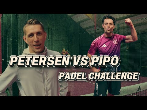 PETERSEN VS PIPO - Padel I Nils Petersen & Pipo Konrad bat the balls around each other