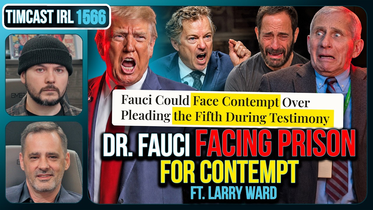 Dr. Fauci FACING PRISON Over REFUSING To Testify Before Congress | Timcast IRL