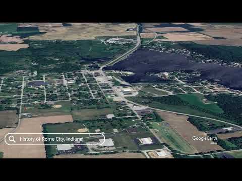 The history of Rome City, Indiana