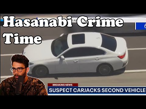 Hasanabi Crime Time: Police Pursuit, 2 Car Swap (July 19, 2023)