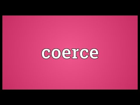 Coerce Meaning