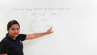 Binary Equivalent of Decimal Number