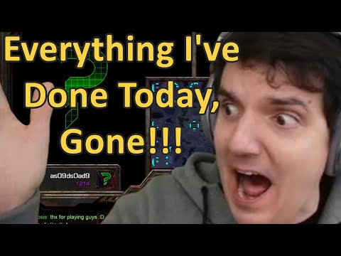 Everything I've Done Today, Gone!!! (Artosis Clips)