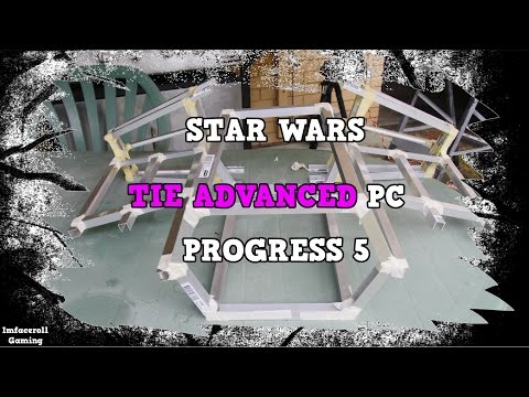 Star Wars Themed PC TIE Fighter Advanced Watercooled PC Build Progress 5 - PC MOD liquidcooled