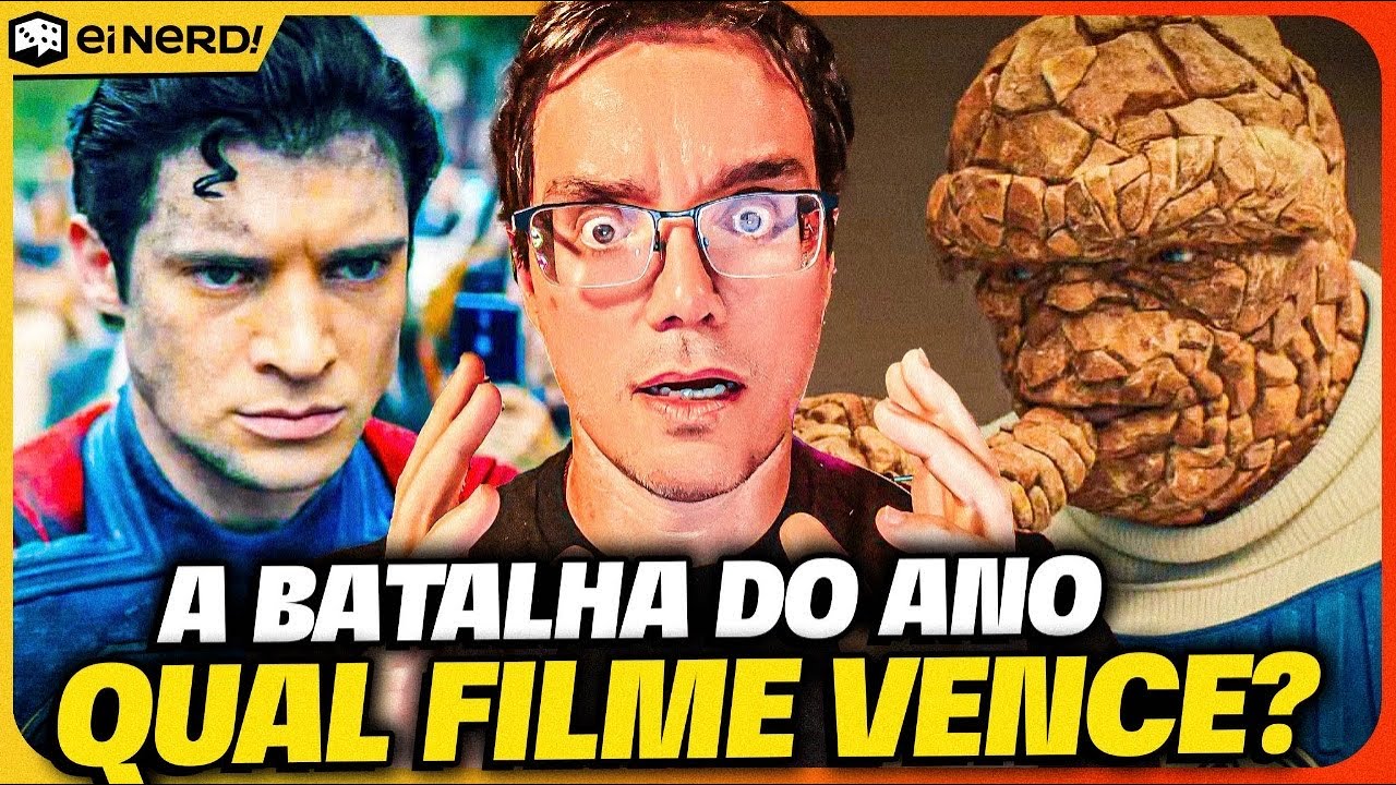 SUPERMAN vs QUARTETO FANTÁSTICO – DC vs MARVEL! QUEM VAI VENCER?