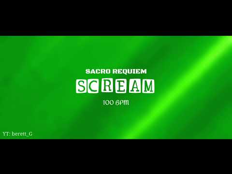 Sacro Requiem - Scream || Red Bull 2024 || Instrumental [100 BPM]