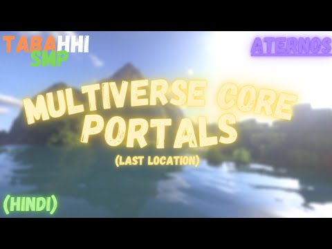EPIC Multiverse Core & Portals! Find Tabahhi Master's Minecraft 1.18.1 Base!