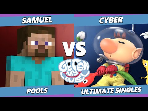 GOML 2022 - Samuel (Steve) Vs. Cyber (Olimar) SSBU Ultimate Tournament