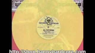 HappyHardcore vinyl, Al Storm - Move Those Feet , Warped Science WARPED035
