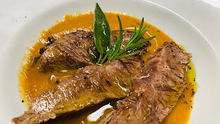 Cappello del prete arrosto. Una cena o un pranzo economico,semplice e gustoso