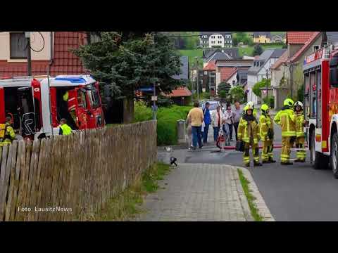 Ebersbach: Schuppen in Brand geraten - LAUSITZWELLE