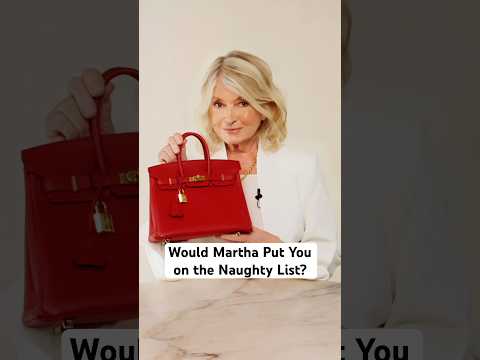 Would Martha Put You on the Naughty List? 👀