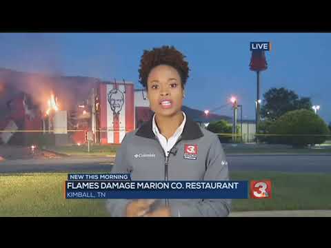 Fire continues to burn at Marion Co. restaurant