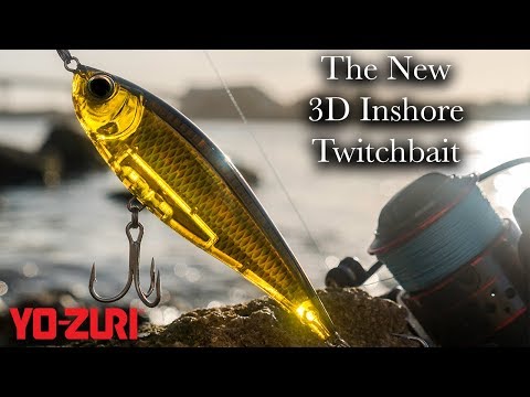 Yo-Zuri 3D Inshore Twitchbait 13cm 48g HHAY SS