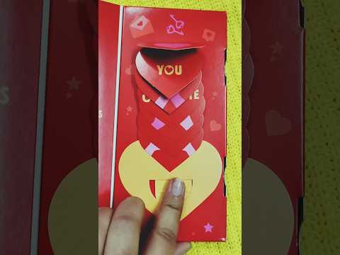 KitKat Chocolate 🍫 with Greeting Card ❤️ | Valentine Gift #shorts