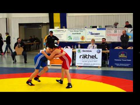 Oberfränkische Meisterschaft im Ringen 10.01.2015 in Bindlach