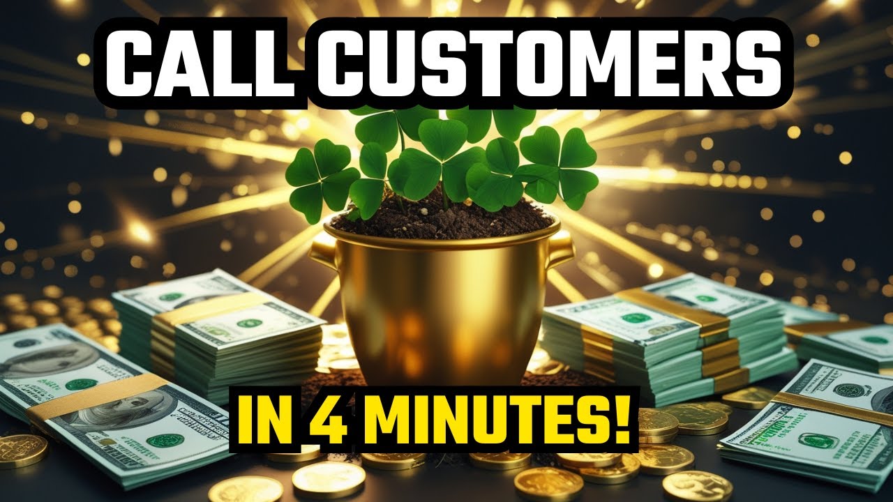 CALL CUSTOMERS in 4 minutes | YOU WILL BE AMAZED | HUGE amounts of SALES