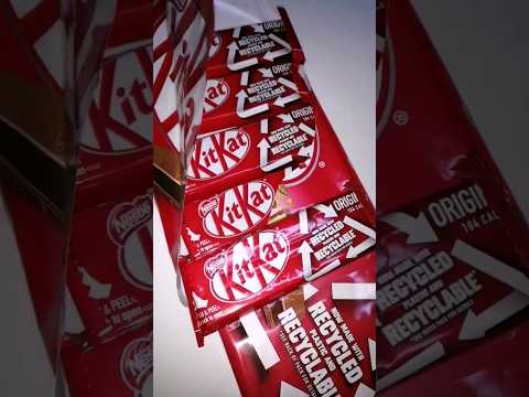 Big Pack of KitKat Chocolates 🍫🍫🍫  #delicious #kitkat #chocolates #asmr #yummy #snacks #shorts #ygz