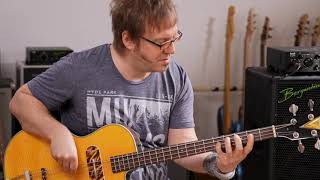 Video thumbnail for Kay Vintage Reissue K162 Electric Pro Bass by Gregor Fris