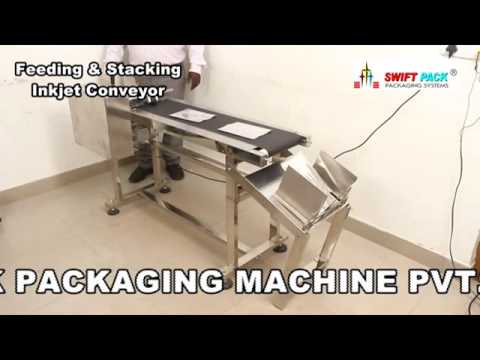 Feeding & Stacking Inkjet Conveyor