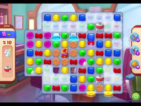 HomeScapes Level 8098 no boosters (18 moves)