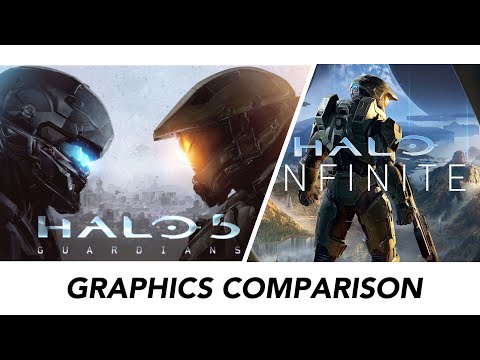 HALO INFINITE VS HALO 5 - Graphics comparison. 343 studios DOWNGRADE??