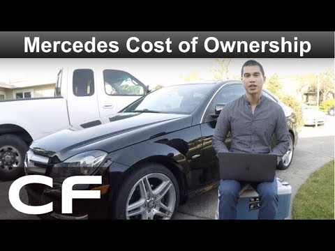 Mercedes C-Class - What is the Cost of Ownership? (2012 C250 Coupe Cost per Mile)