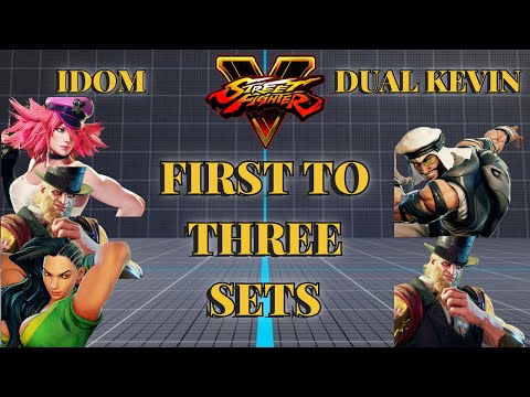 iDOM_PC (iDOM) VS DualistKevin_PC (Dual Kevin) FT 3 sets in Street Fighter V.