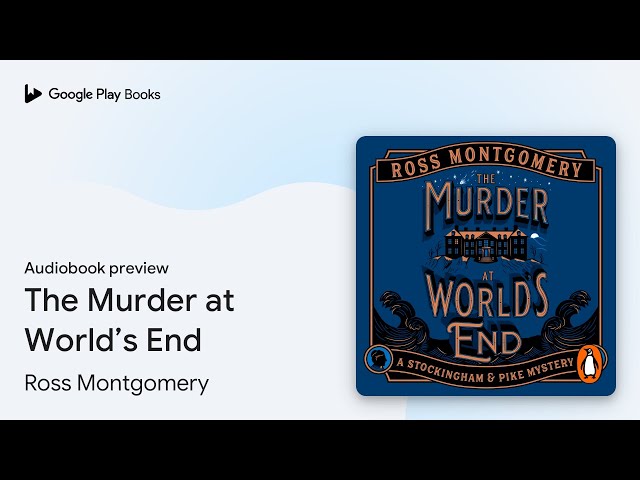 Vídeo relacionado con The Murder at World’s End: The gripping new cosy crime mystery and BBC Radio 2 Book Club Pick from the bestselling author (The Stockingham & Pike Detective Series, 1)