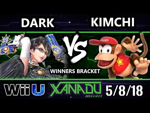 S@X 249 Smash 4 - DaRk (Bayonetta) Vs. Kimchi (Diddy Kong) - Wii U Winners Bracket