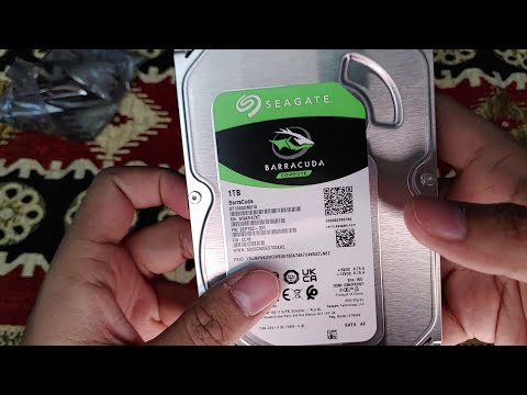 Seagate BarraCuda 1 TB CMR HDD (ST1000DM010) 2022 &amp; BENCHMARK