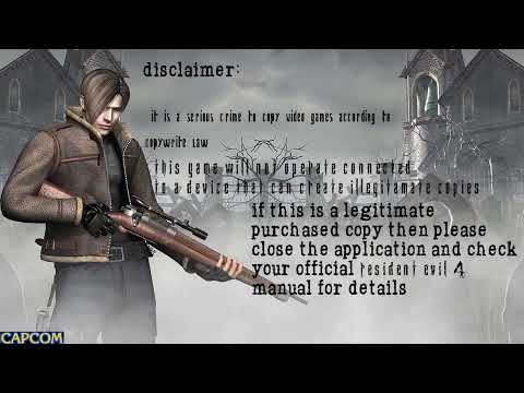 Resident Evil 4 Anti-Piracy