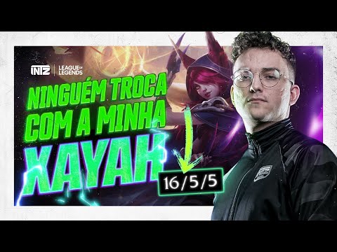 ESSA BUILD DA XAYAH É MUITO ROUBADA!! INTZ LEAGUE OF LEGENDS