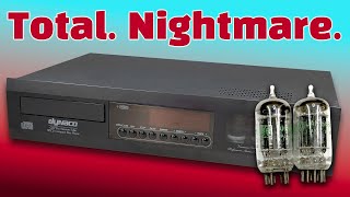 Dynaco CDV Pro CD player with vacuum tubes - let the torture begin