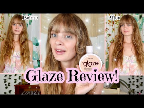 I PUT GLAZE SUPER GLOSS IN MY HAIR! |  Honest First Impression ♡