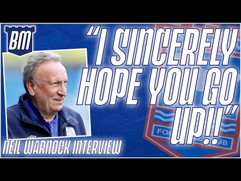 ???? NEIL WARNOCK INTERVIEW | 'ARE YOU WITH ME?' LIVE AT THE REGENT | Blue Monday Special | #ITFC