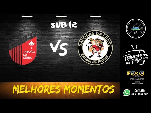 CATS/TABOÃO X RAPOSA - MELHORES MOMENTOS - SUB 12 - FINAL - CHAVE OURO - ESTADUAL A2 CAMPEÃO RAPOSAS