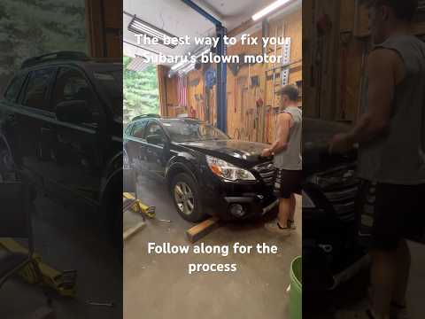 Thumbnail for The best way to fix your Subaru’s blown motor. Follow along for the process by Subaru
