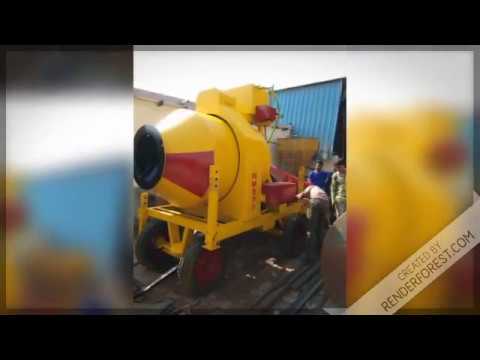 Portable Concrete Mixer Machine